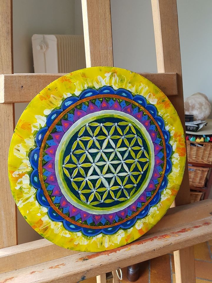 plateau fleur de vie