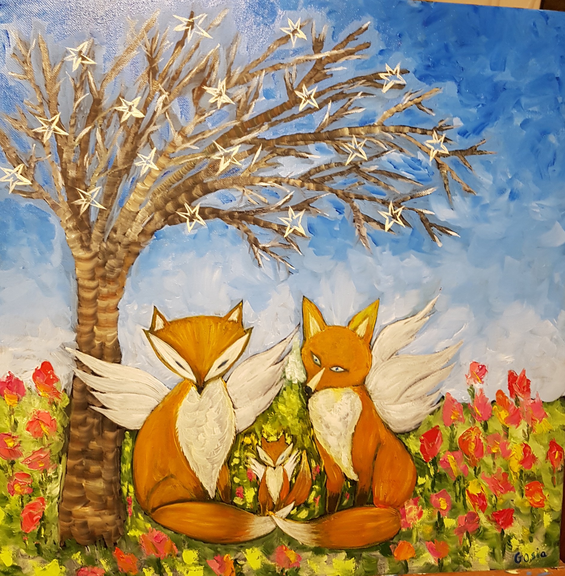 Famille renard 1